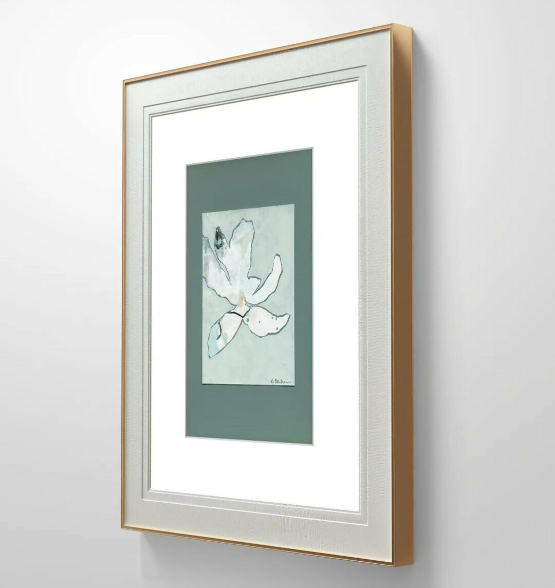 Magnolias In Moonlight - Celadon No.4