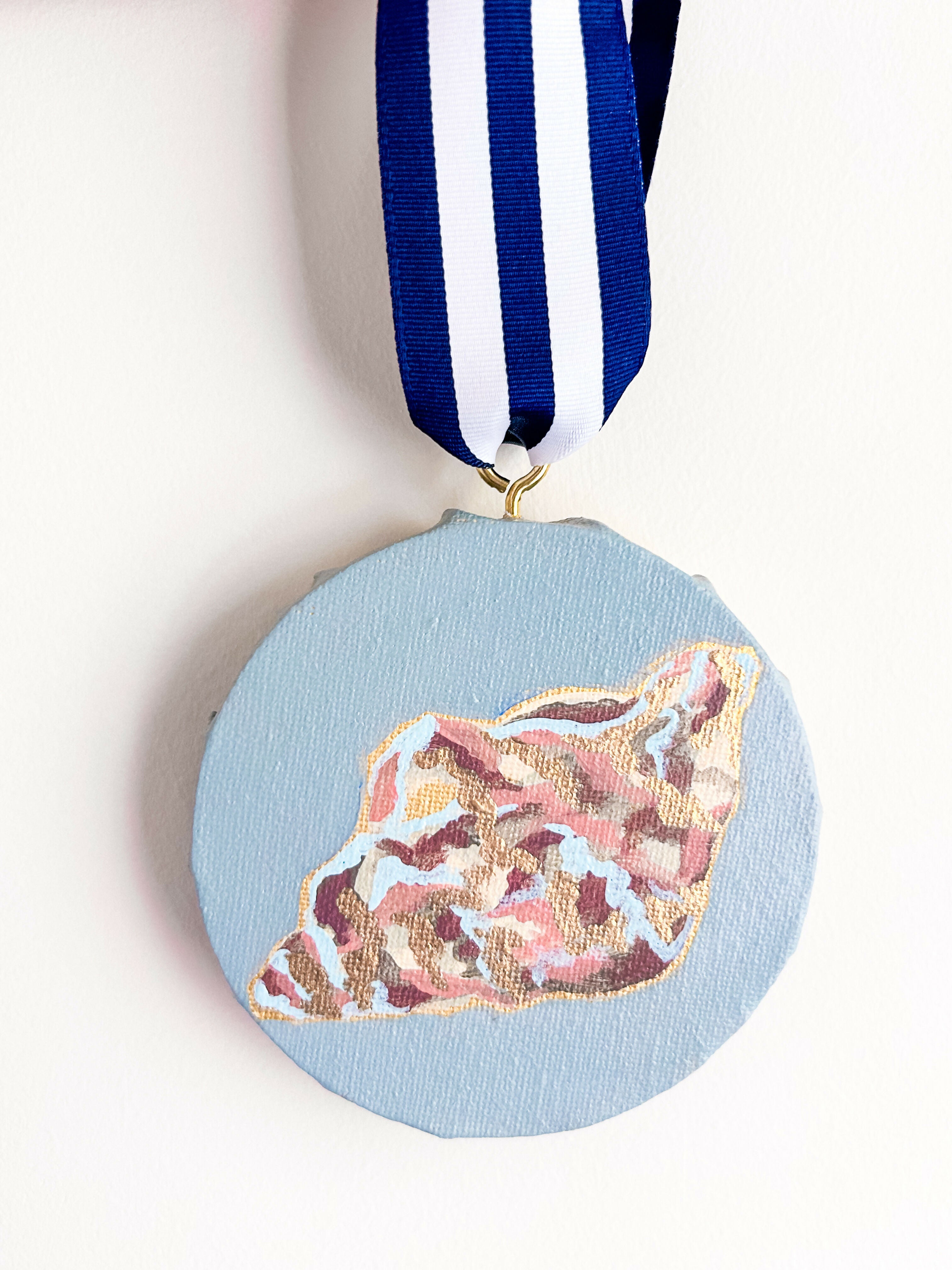 "Shell on Slate Green"