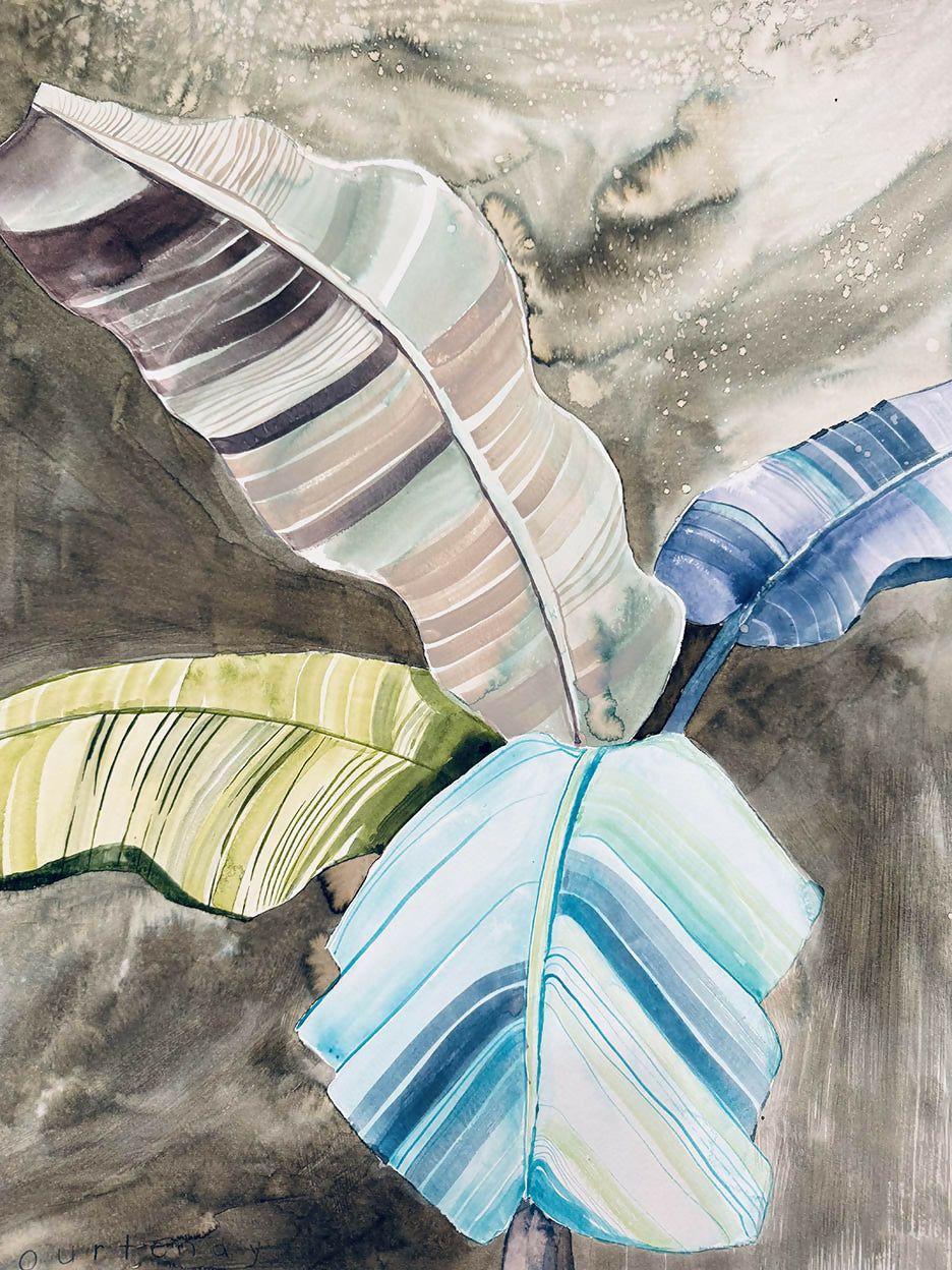 "Solidarity" watercolor painting