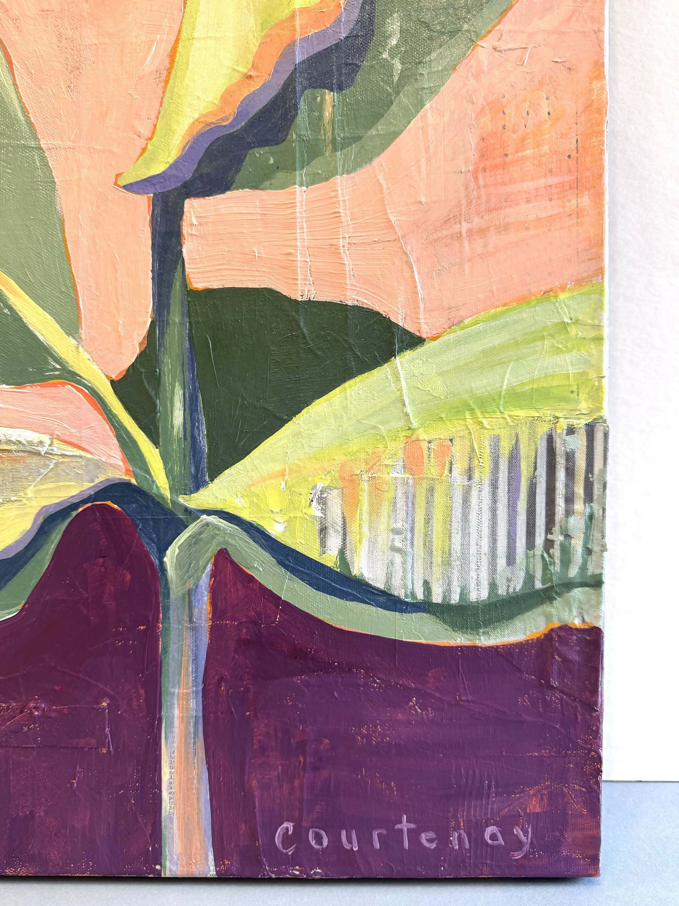 Peaches & Plum Original Painting