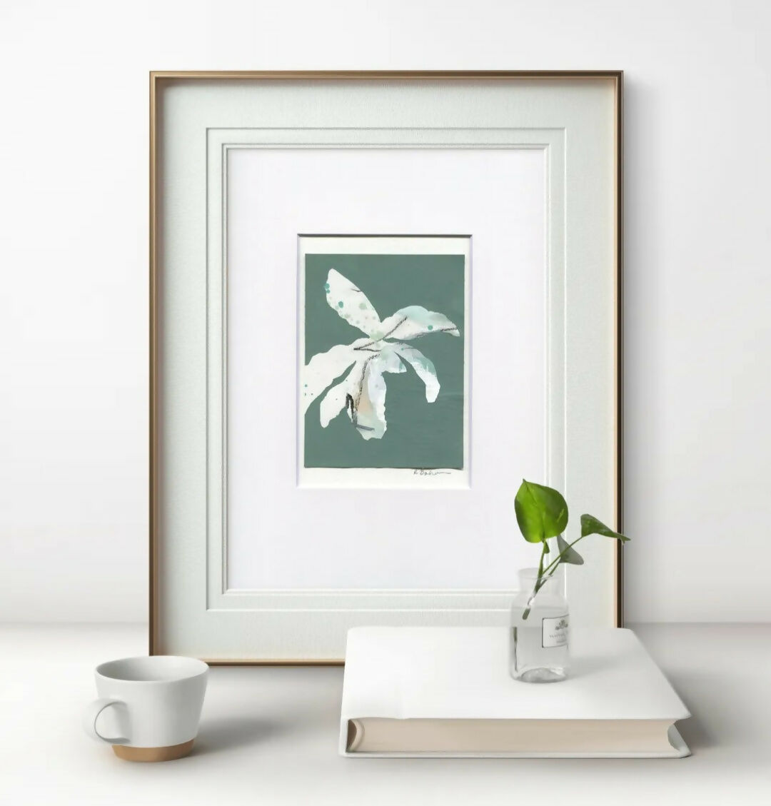 Magnolias In Moonlight - Kashmir No.2