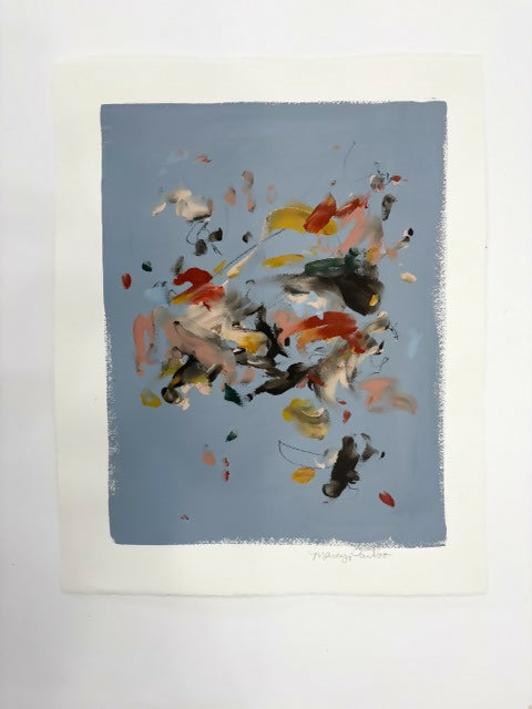 Large Works on Paper 2, 20"H x 16"W, Original Abstract Painting