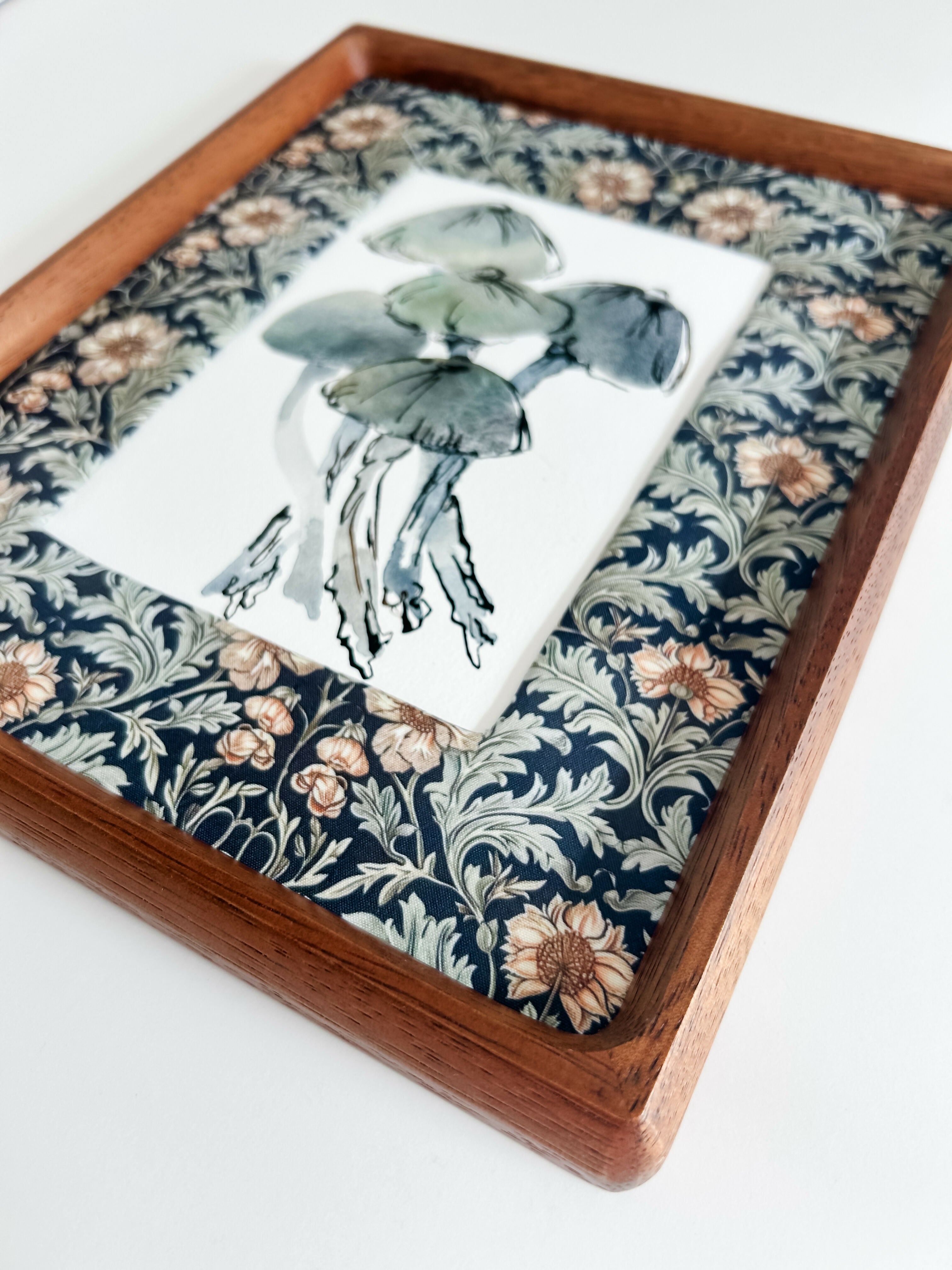 Mushroom Study in Slate Gray No. 2