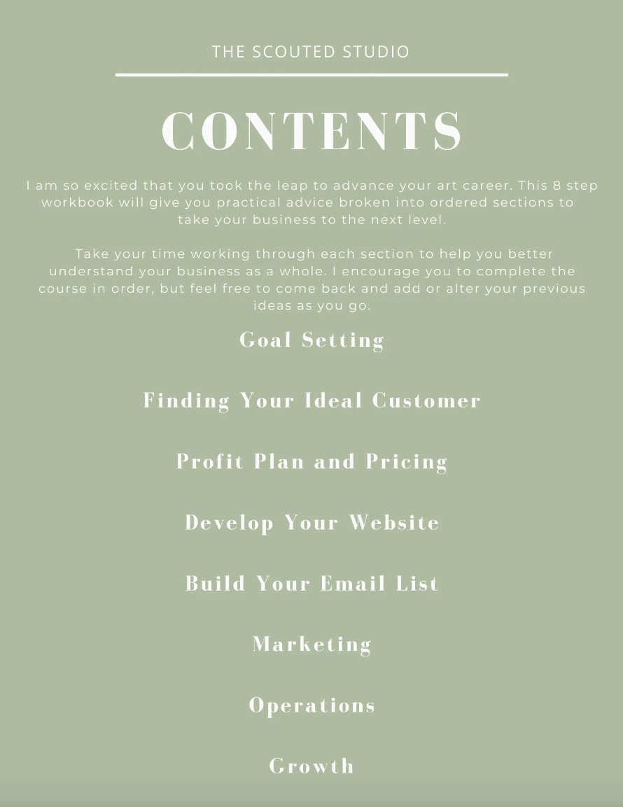Launch Your Art Business Ebook