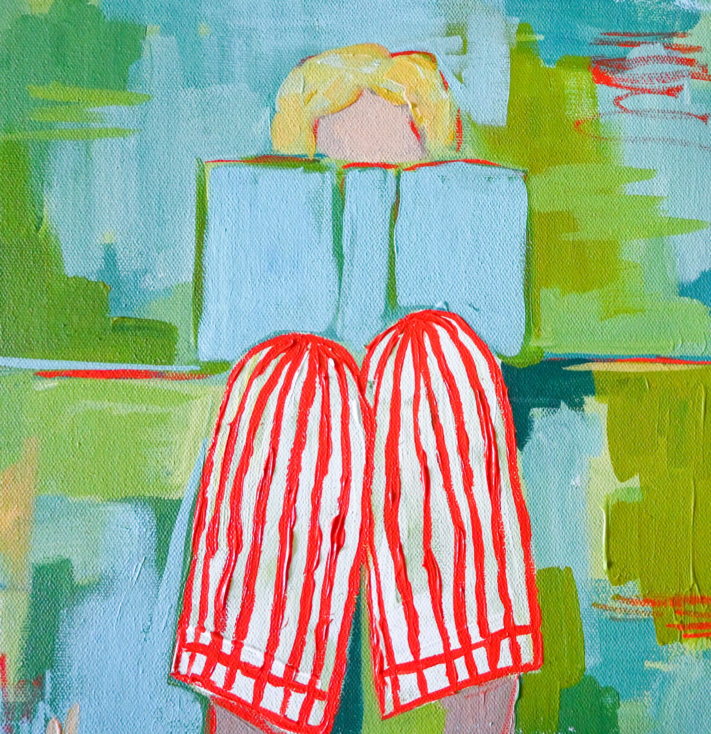 Reading Girl Print