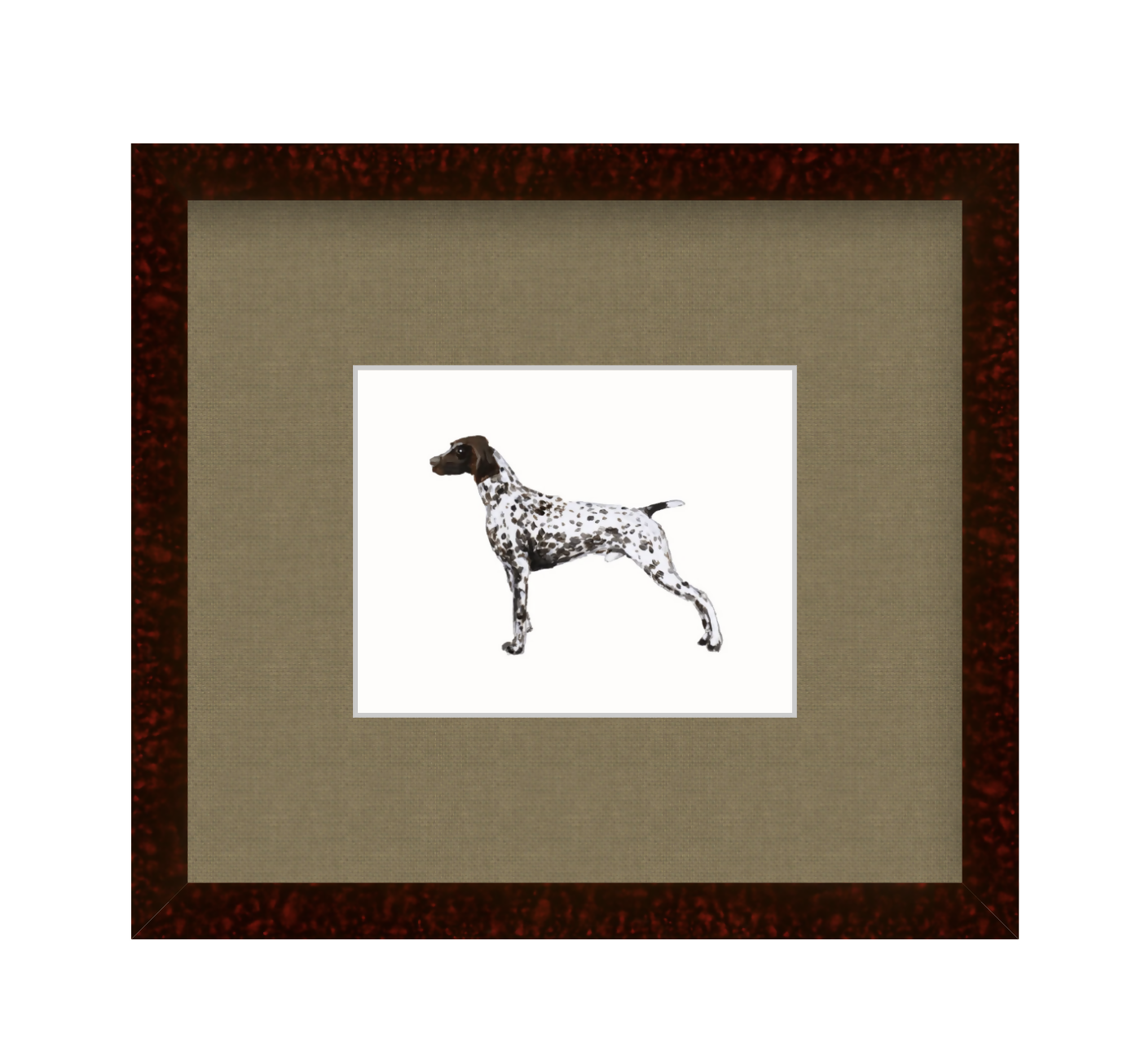 German Shorthaired Pointer Print