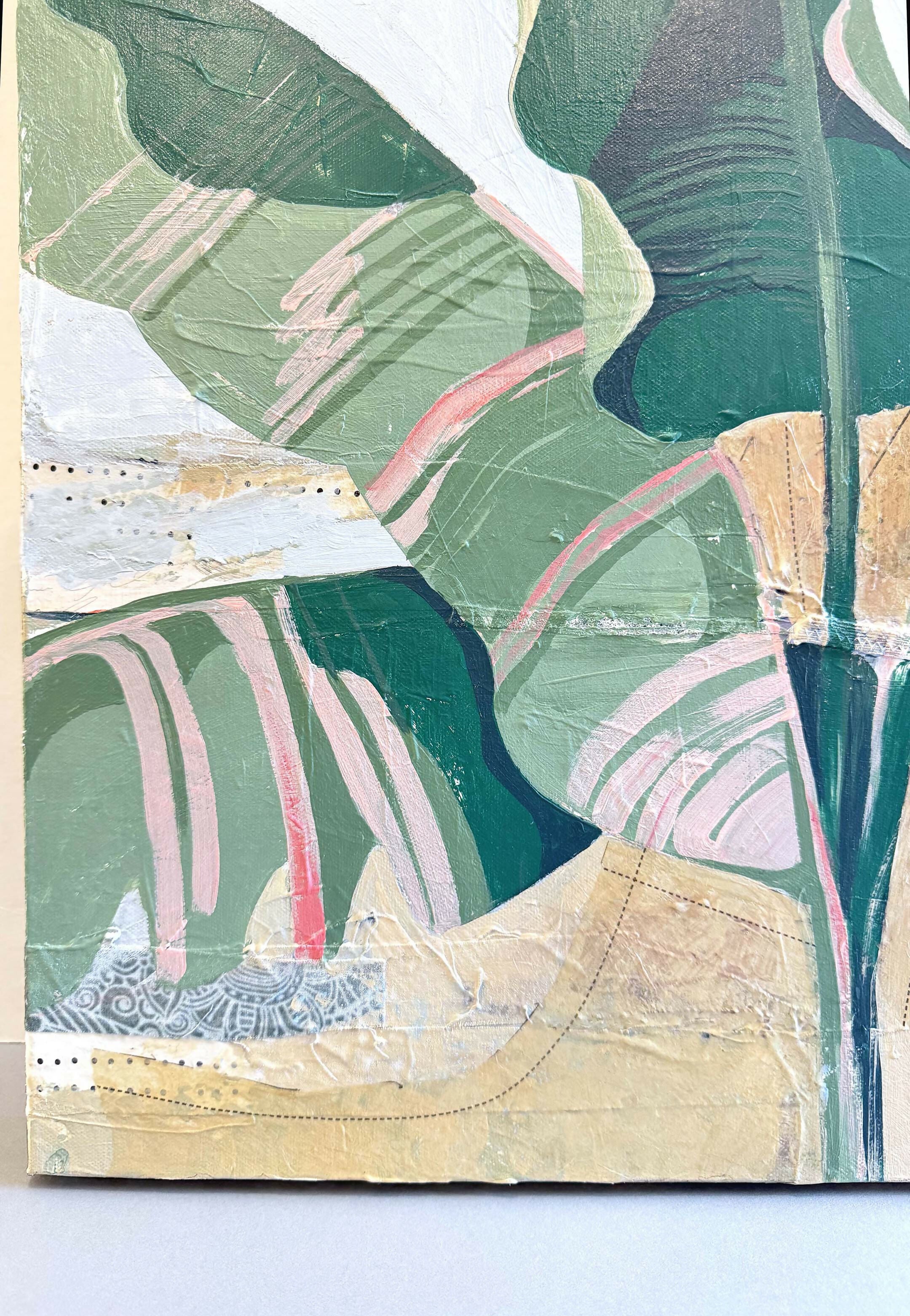 Banana Leaves Original Painting