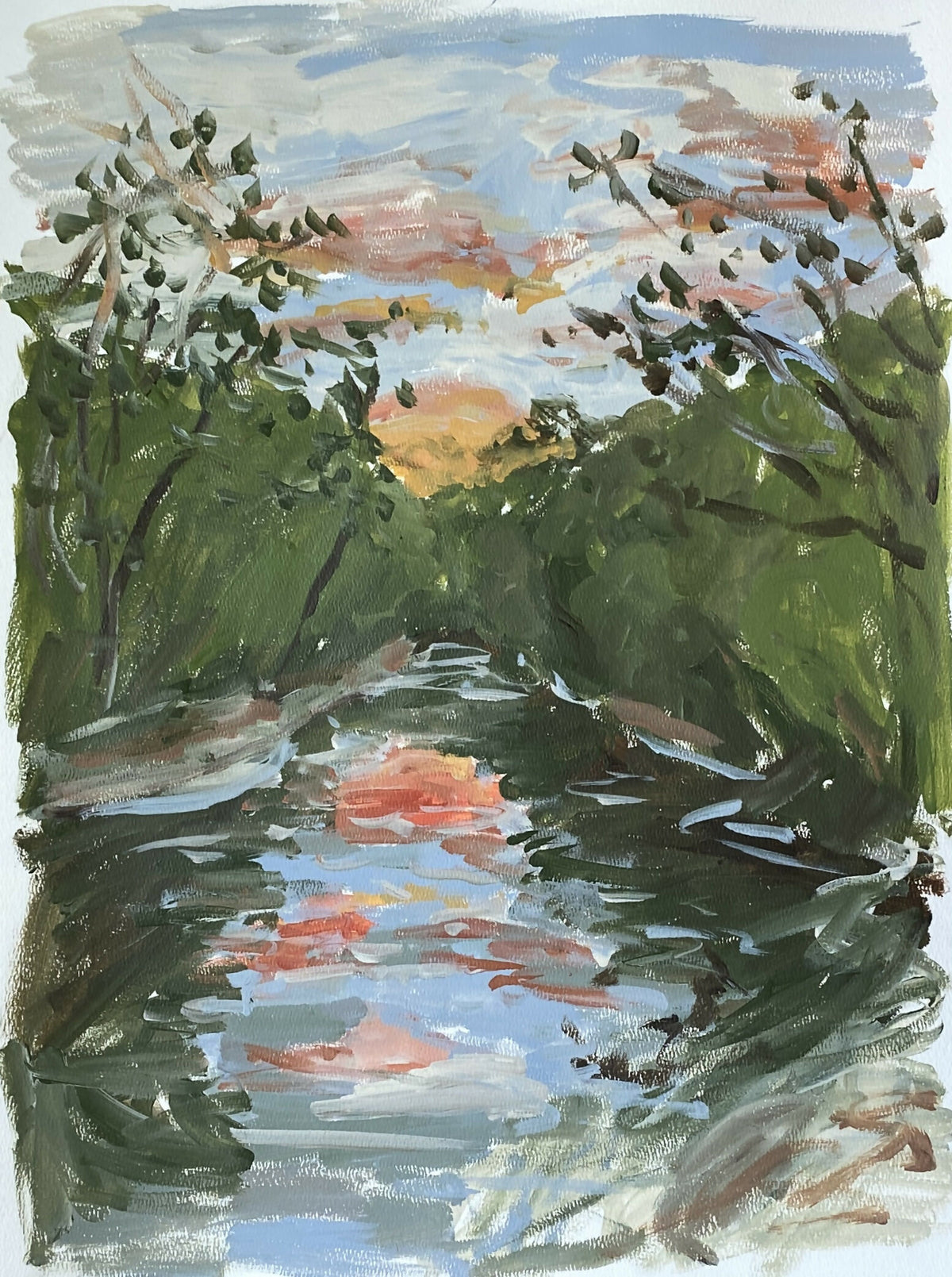 Riverside Sunset II