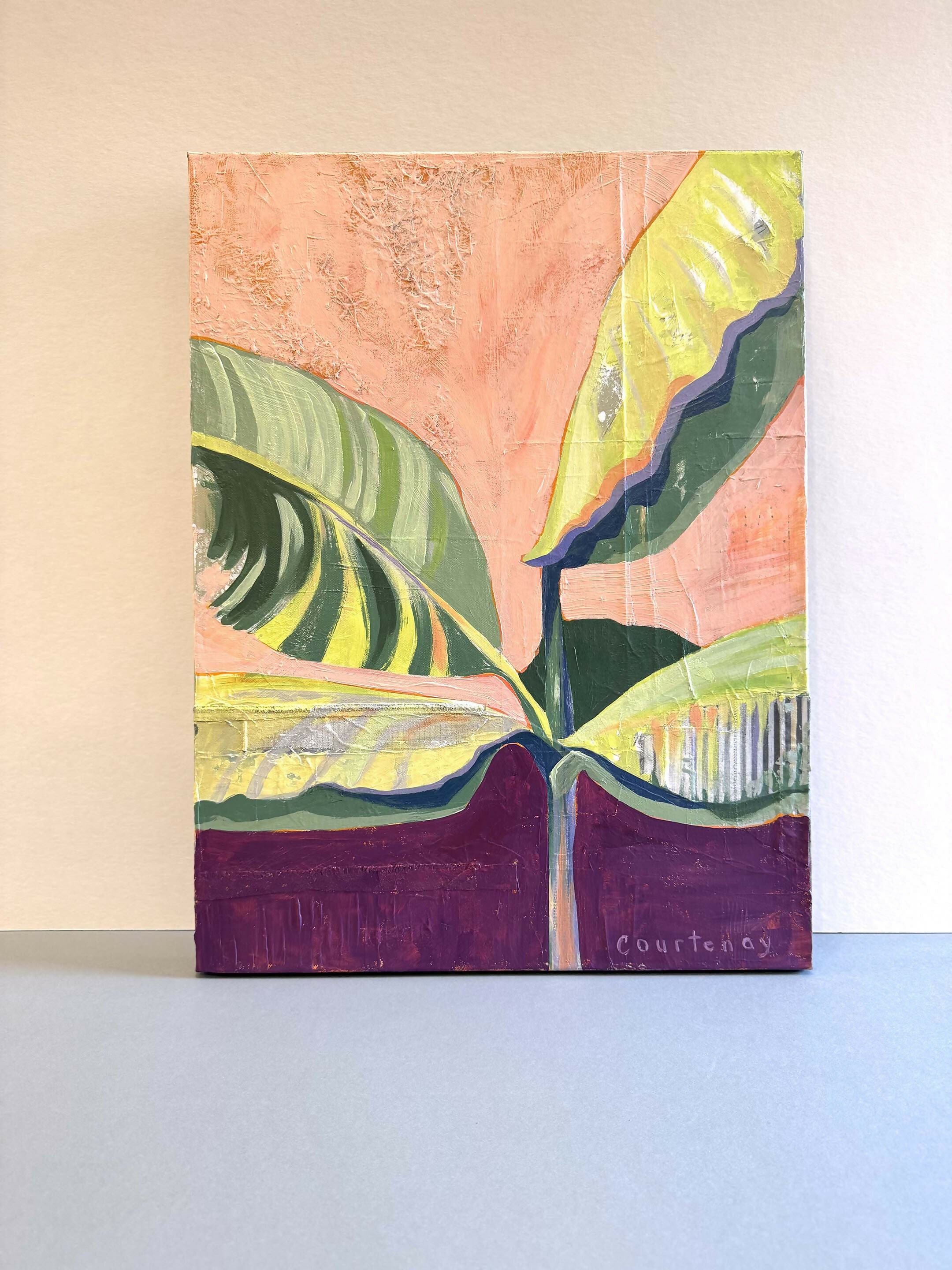 Peaches & Plum Original Painting