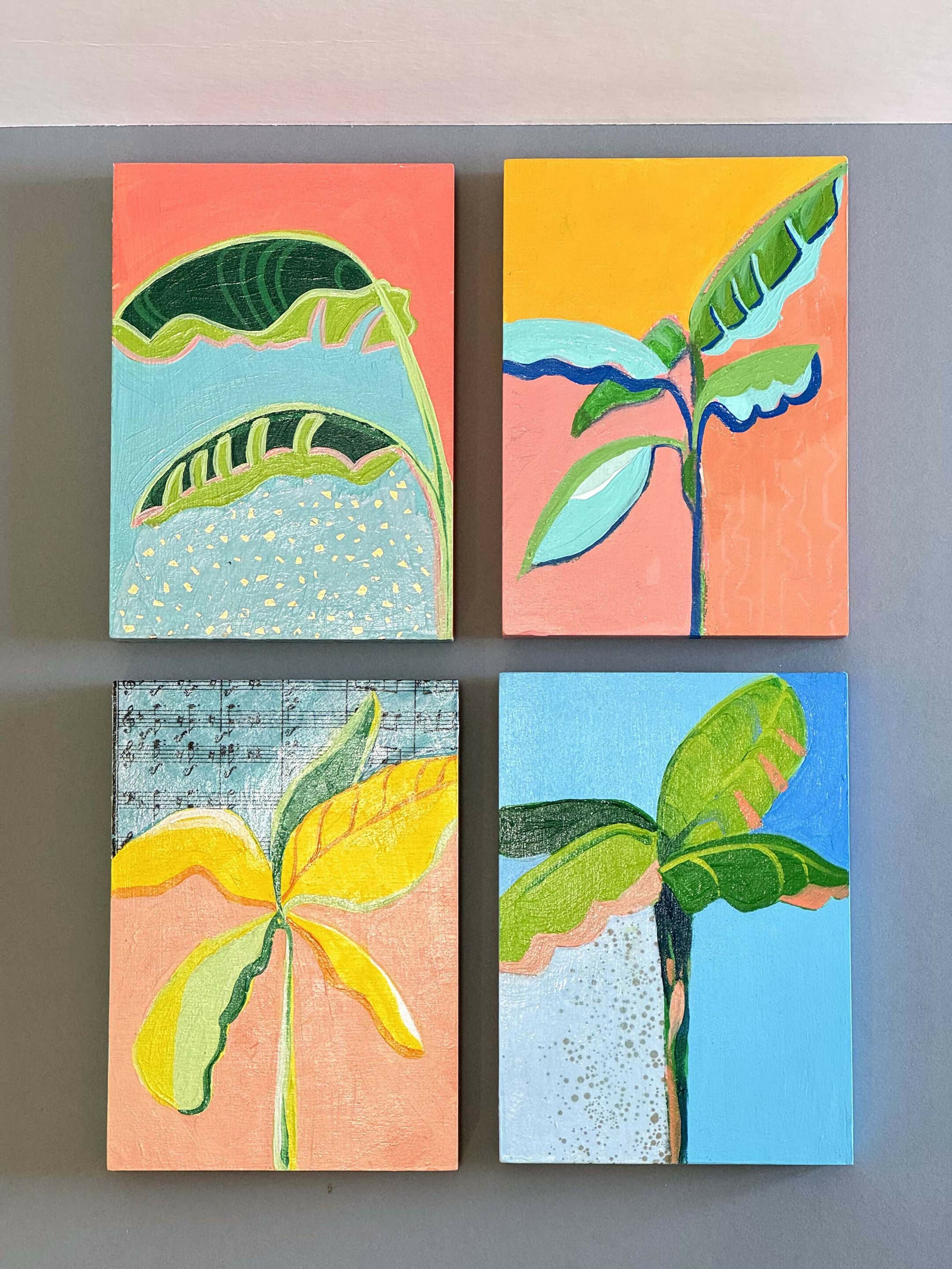 Group of Banana Trees