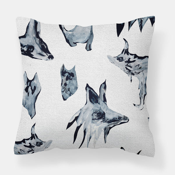 Animal Party Pillow in Snow