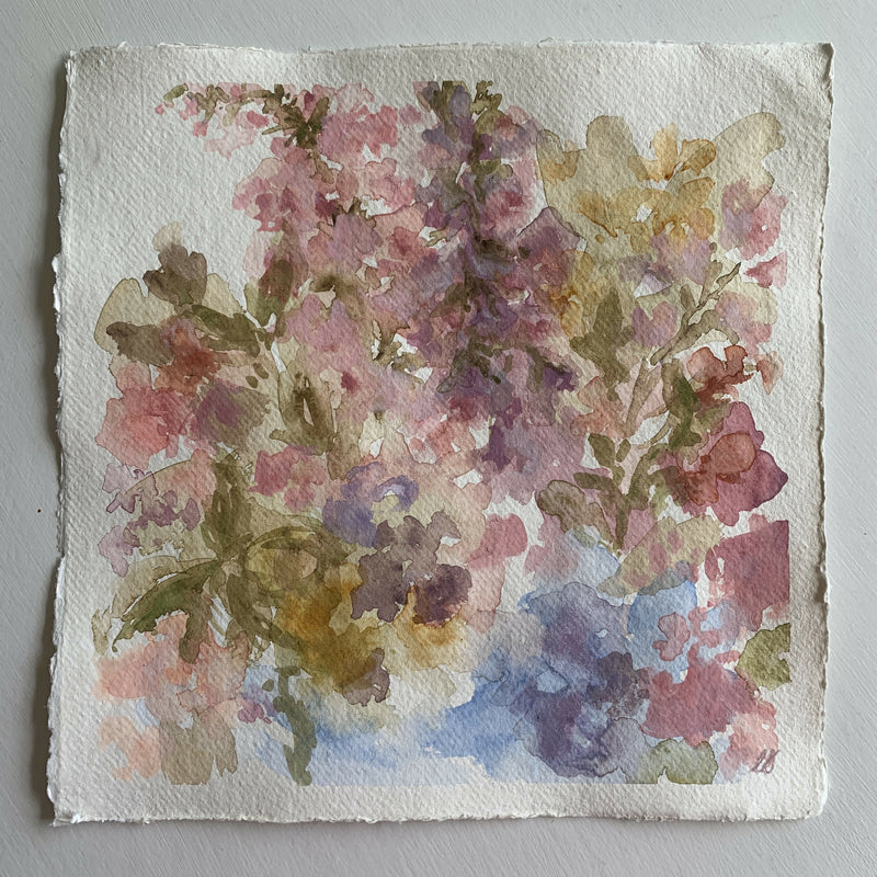 Snapdragons and Pansies