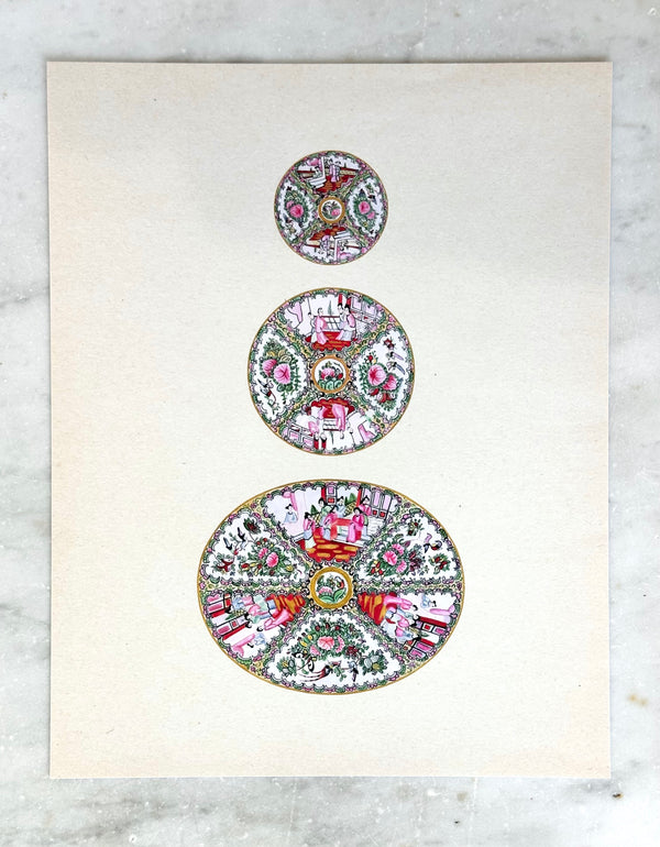Large Chinoiserie Print