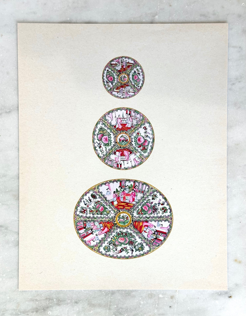 Large Chinoiserie Print