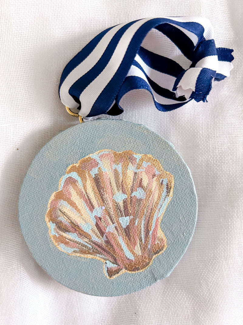 "Shell on Dusty Sage"