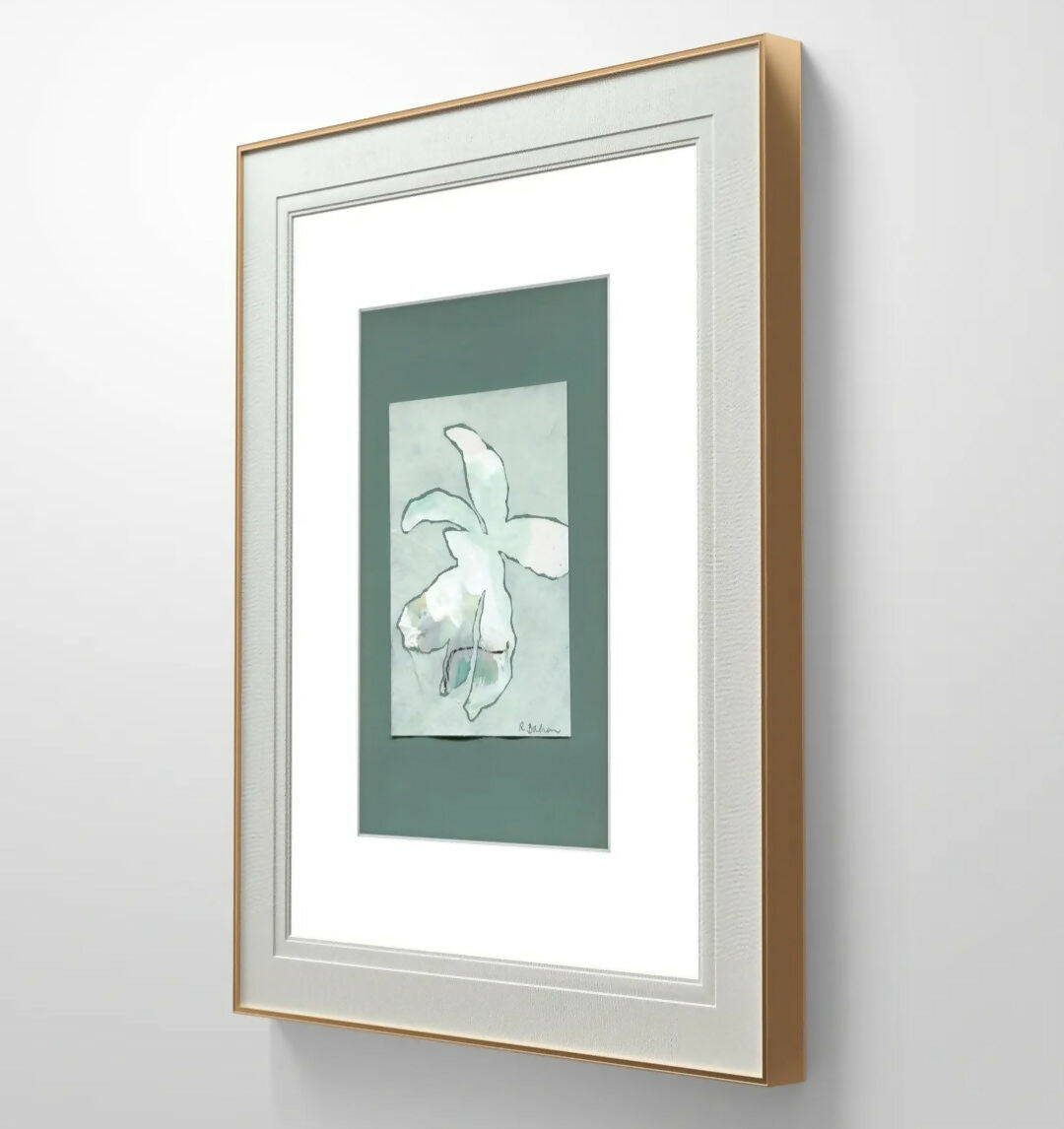 Magnolias In Moonlight - Celadon No.3