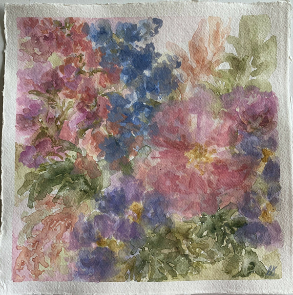 Peonies and Pansies