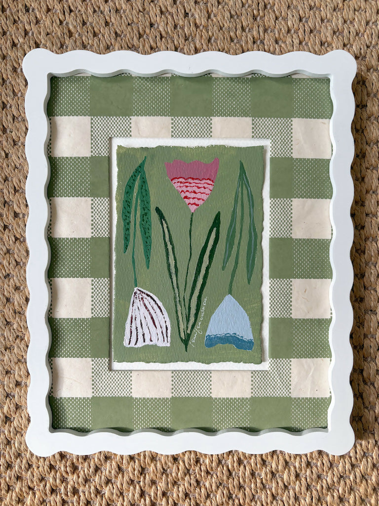 Framed Flower Study No. 13