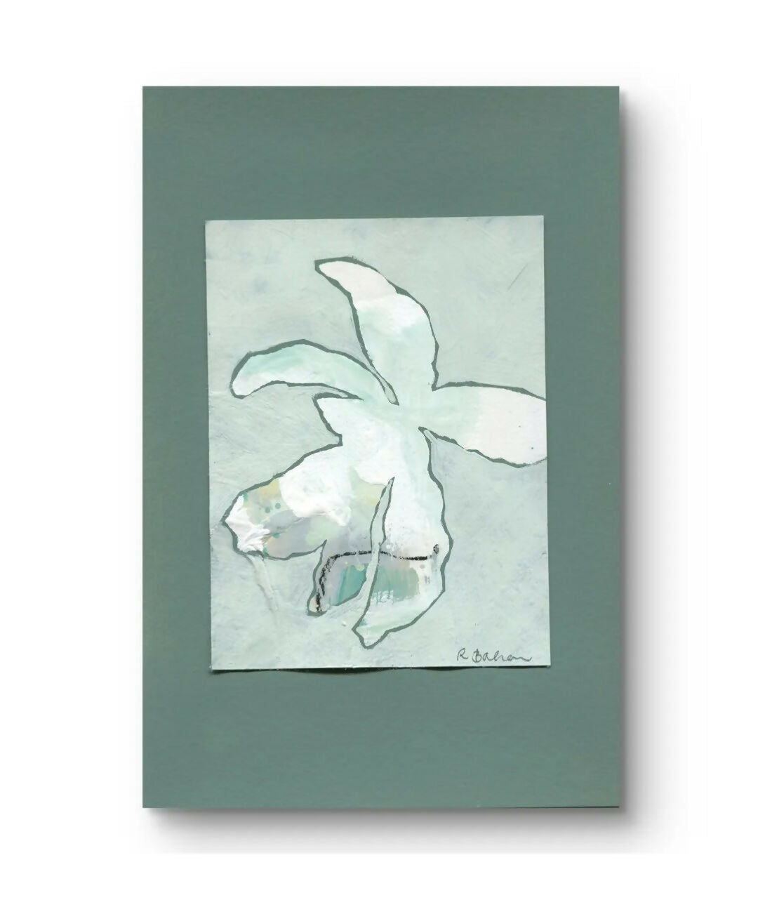 Magnolias In Moonlight - Celadon No.3