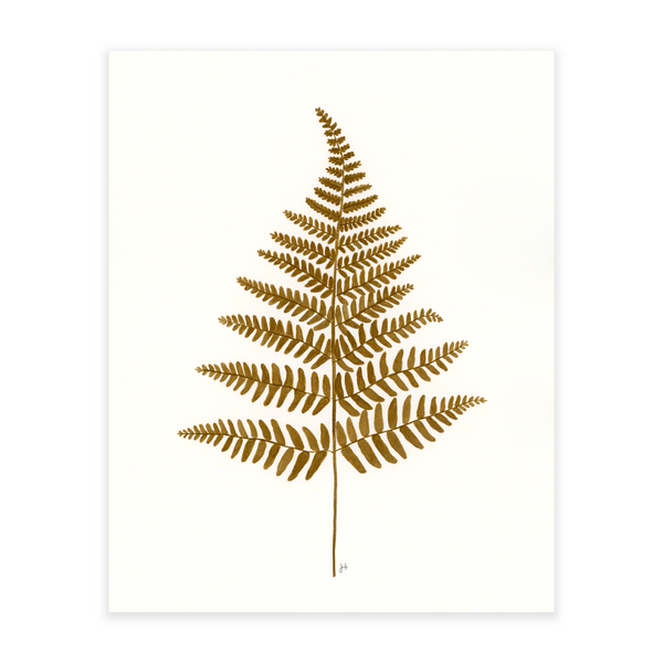 Autumn Fern - Brown
