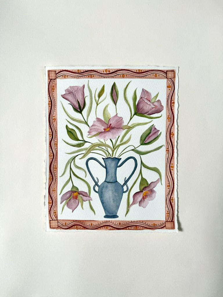 Sego Lilies in Vessel