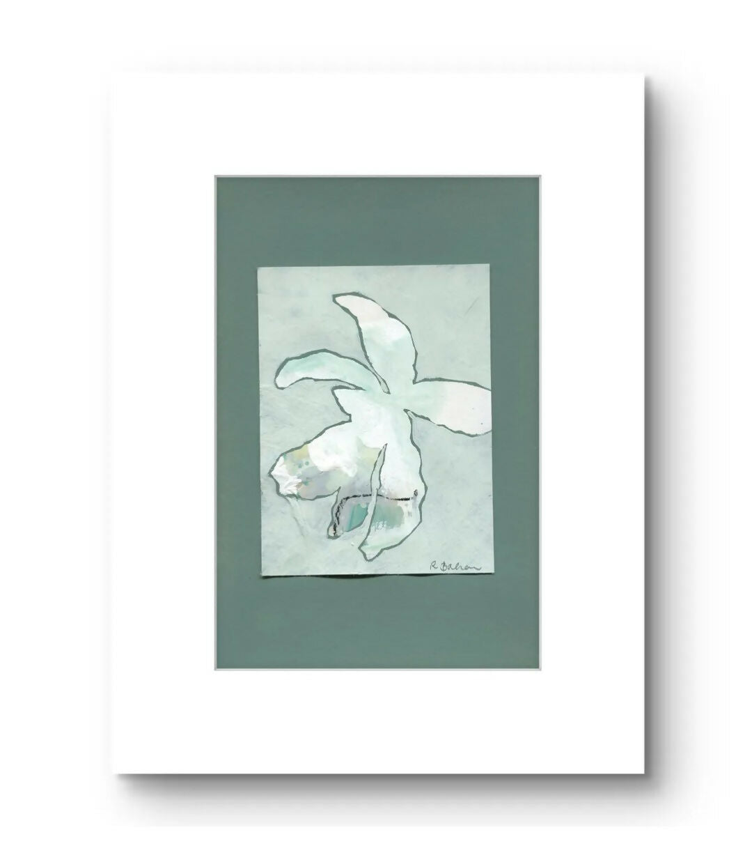 Magnolias In Moonlight - Celadon No.3