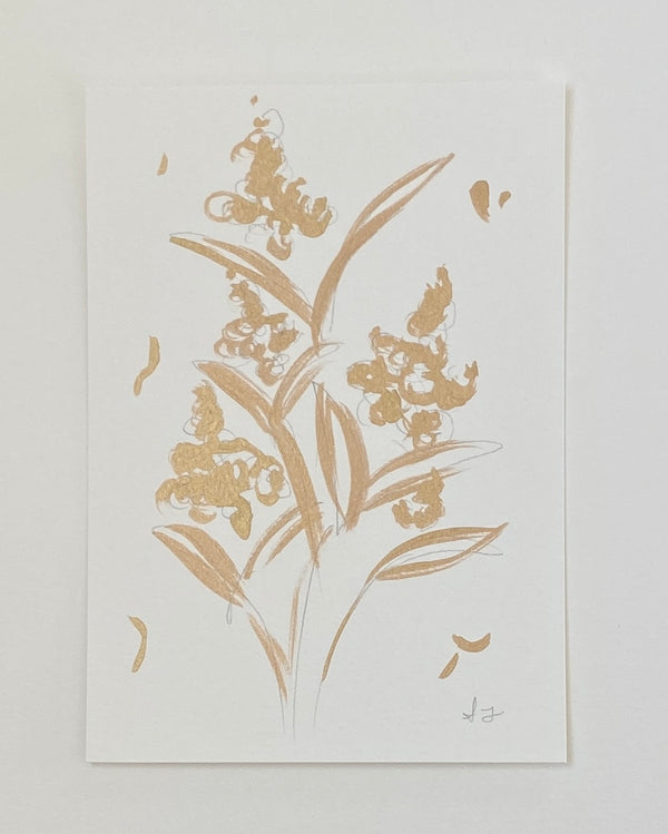Gold Botanical III