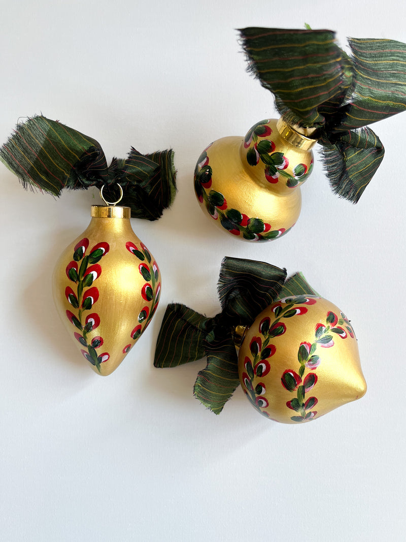 Holly Jolly Christmas Ornament