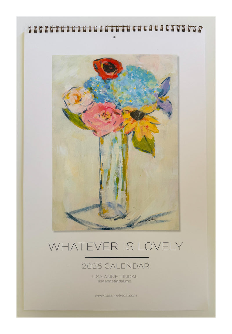 The 2026 “Whatever is Lovely” Art Calendar