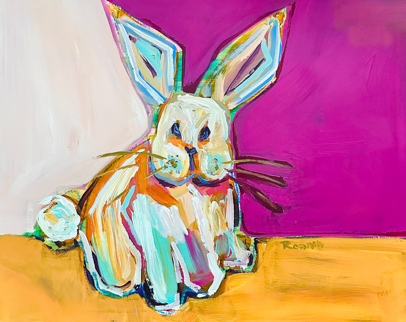Acrylic Bunny I