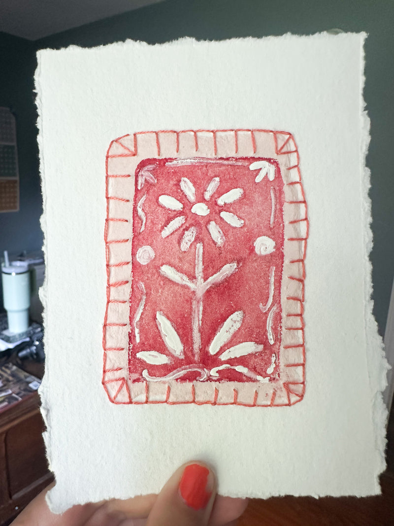 Embroidered Floral