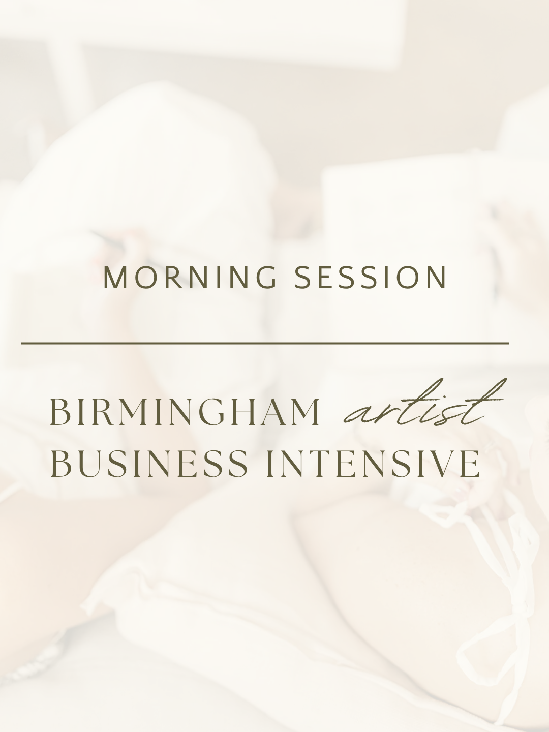 Morning Session | Birmingham Artist Business Intensive