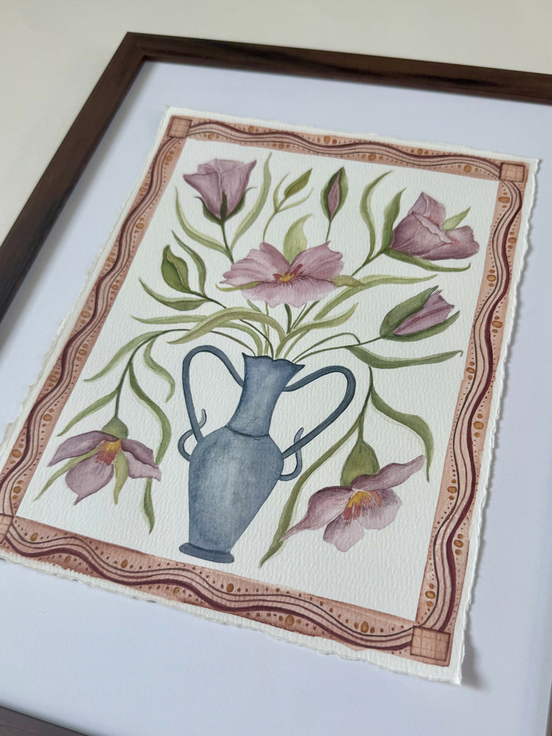 Sego Lilies in Vessel