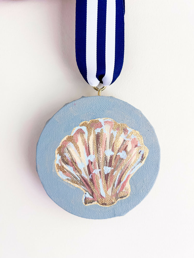 "Shell on Dusty Sage"