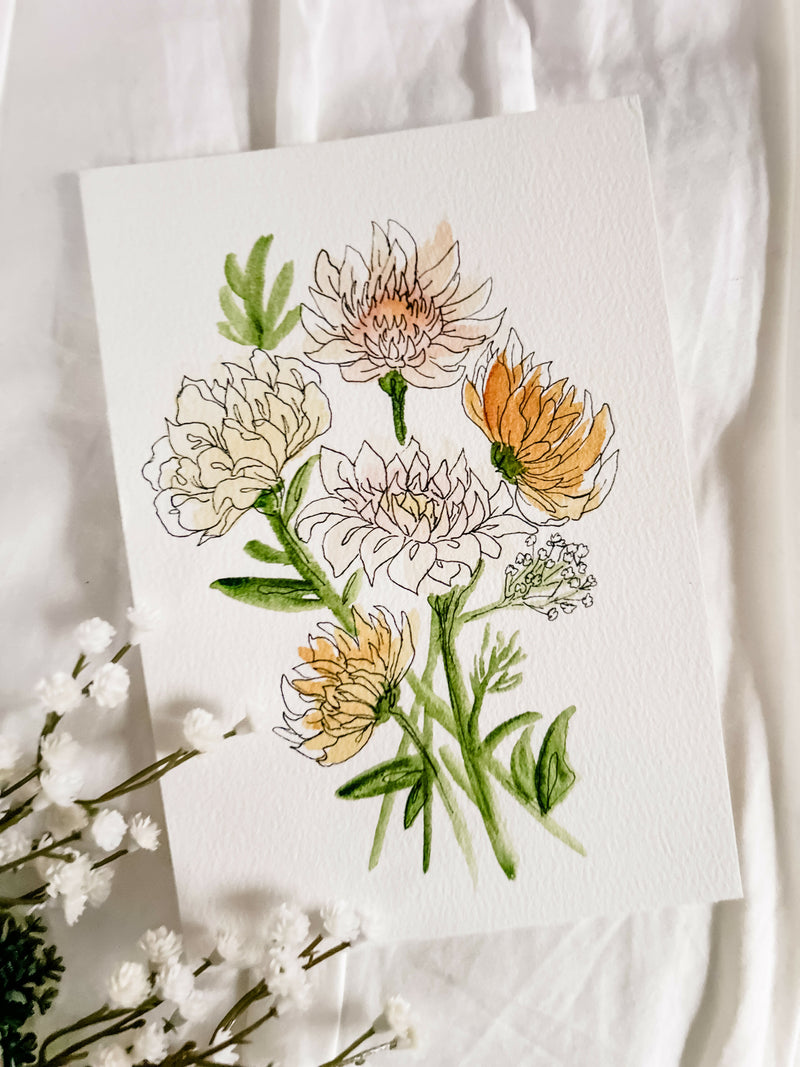 Heather Kiser Chrysanthemum Styled