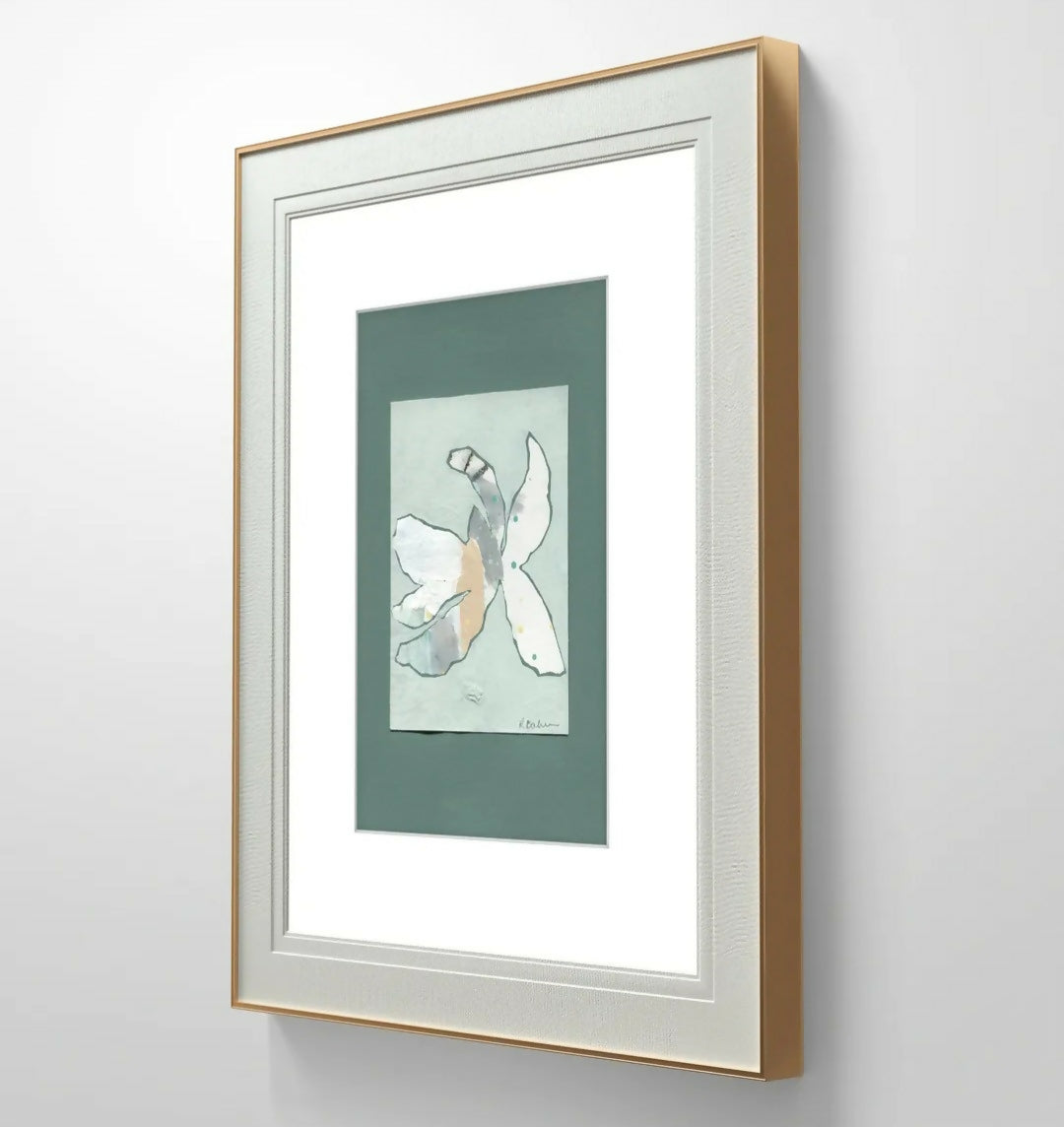 Magnolias In Moonlight - Celadon No.1