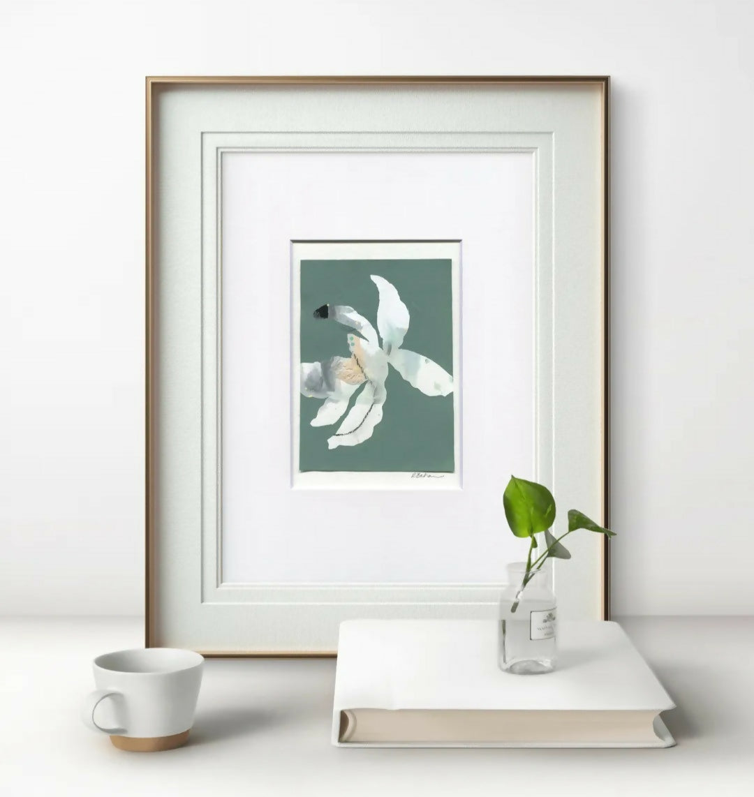 Magnolias In Moonlight - Kashmir No.1