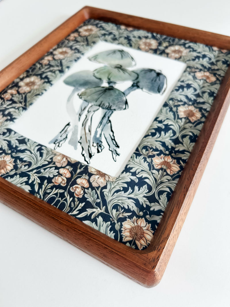 Mushroom Study in Slate Gray No. 2