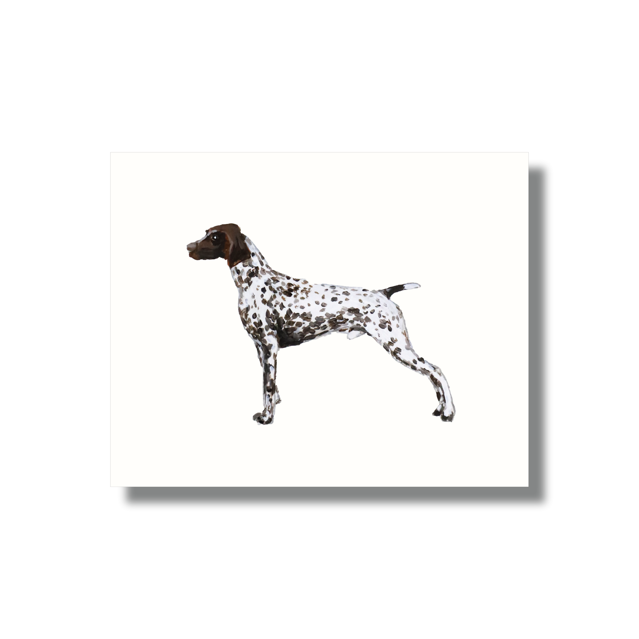 German Shorthaired Pointer Print