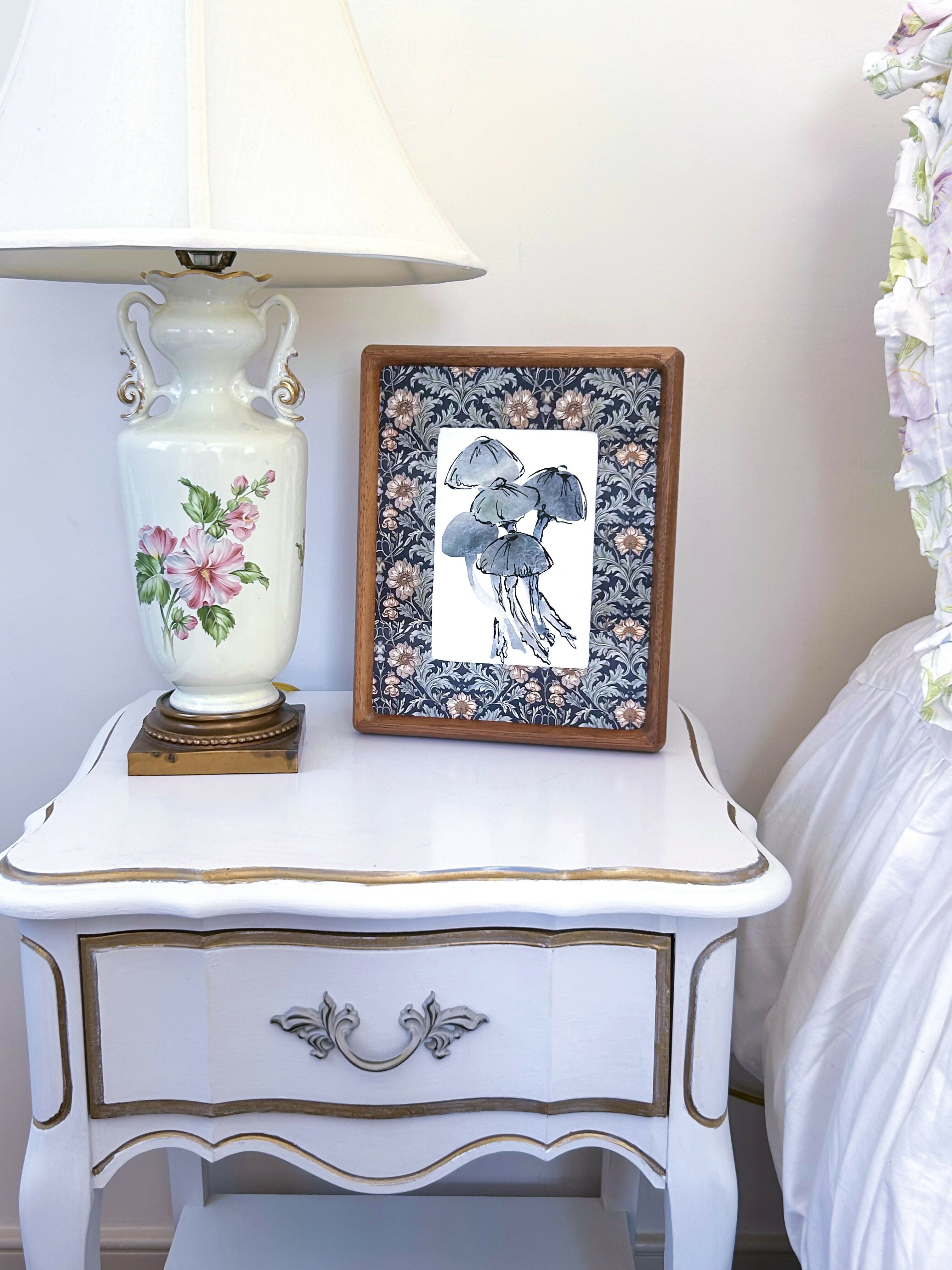 Mushroom Study in Slate Gray No. 2