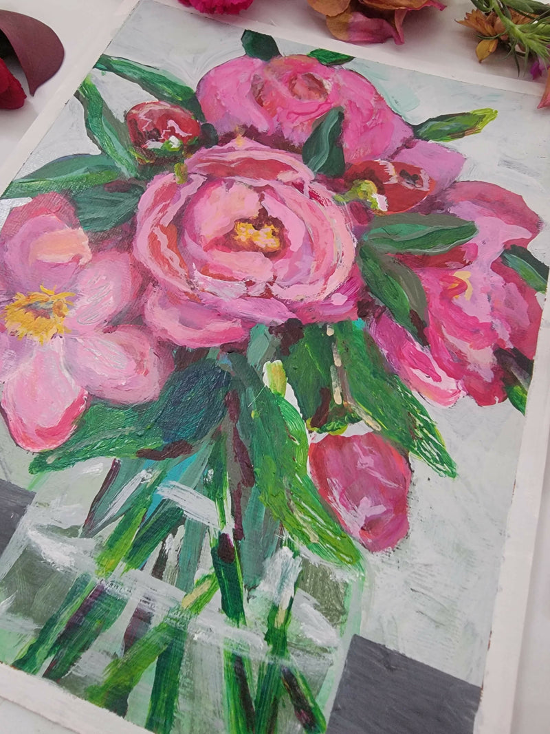 Pink Peonies