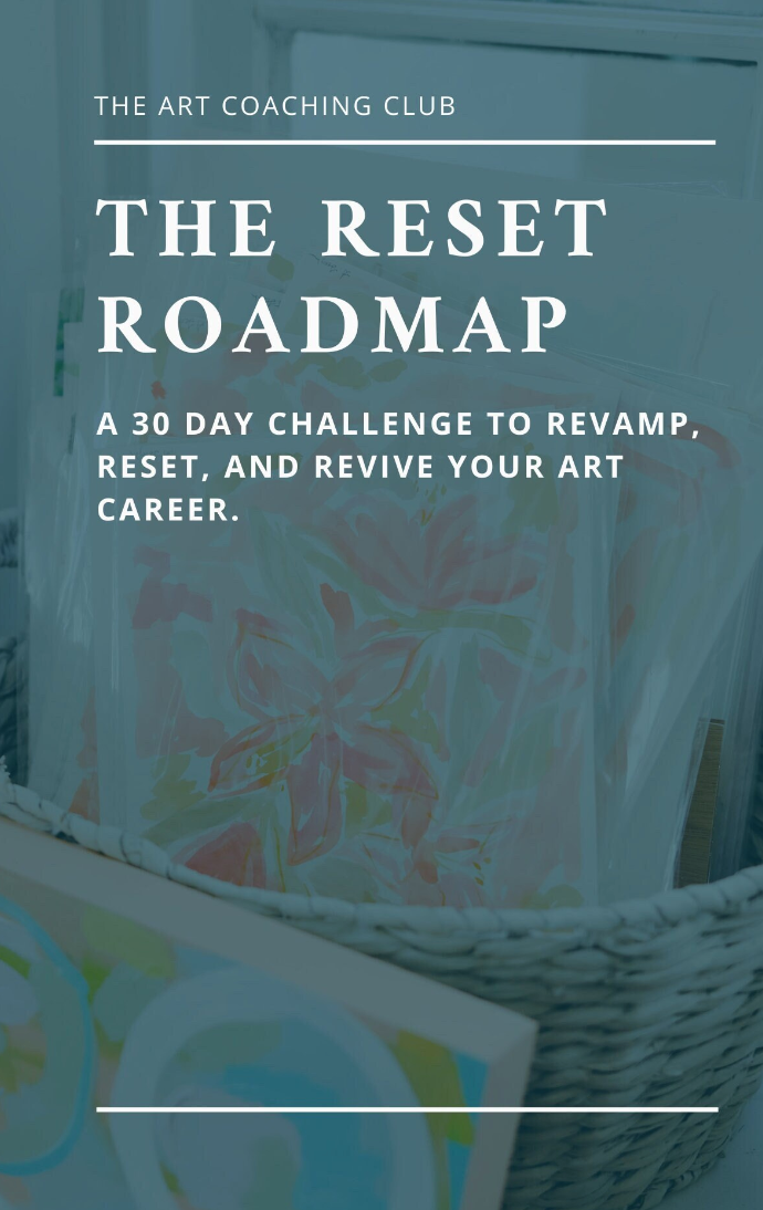 The Artist Reset Roadmap | Workbook & Guide for Artists