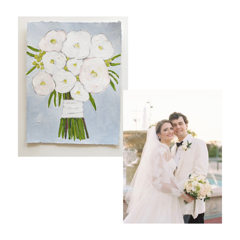 Custom Wedding Bouquet Commission