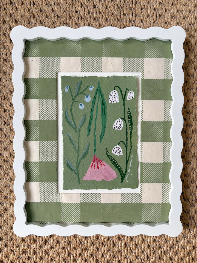 Framed Flower Study No. 14
