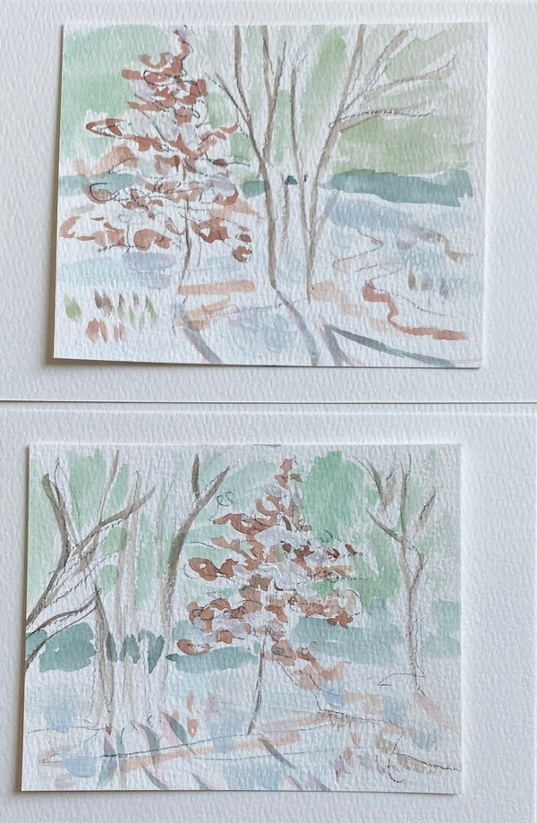 The Tree With Leaves I️ & II