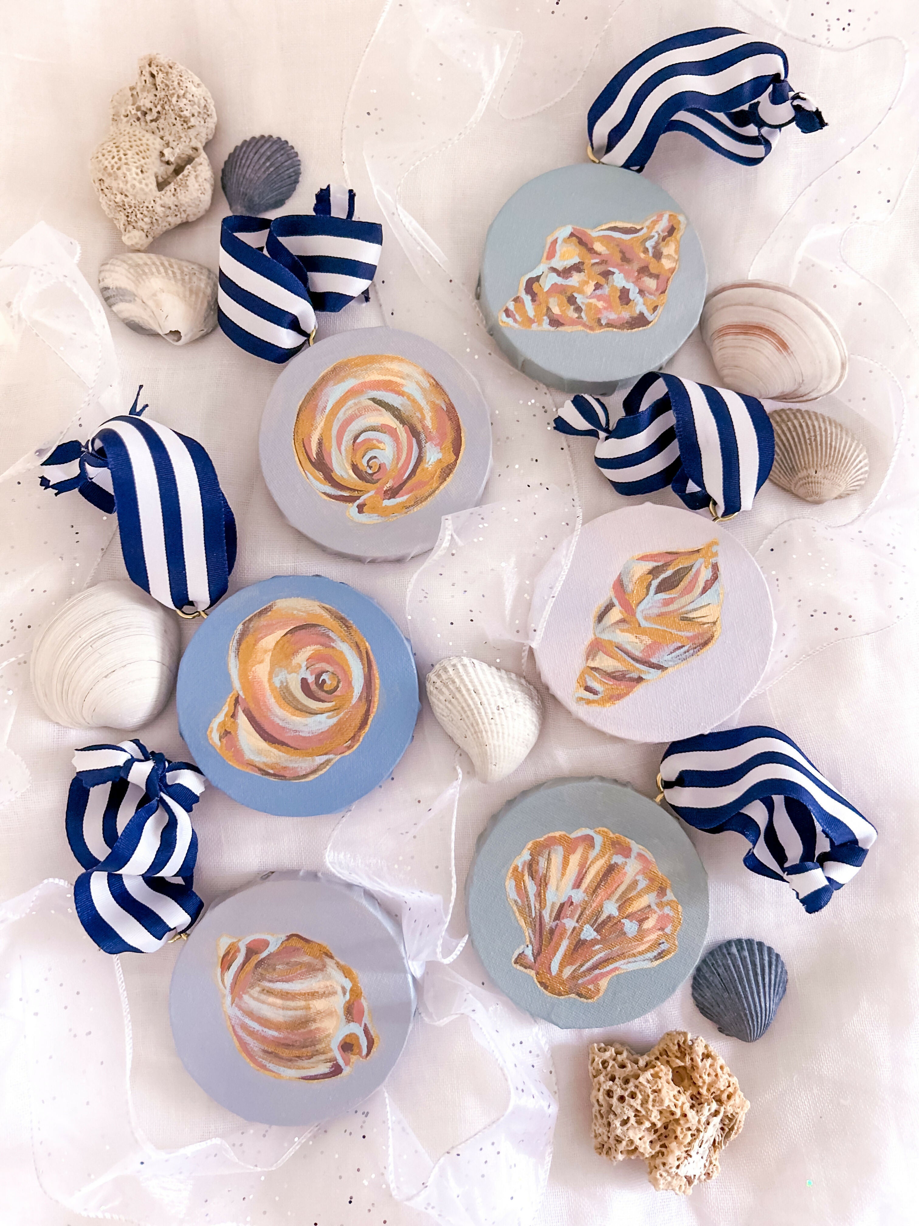 "Shell on Slate Green"