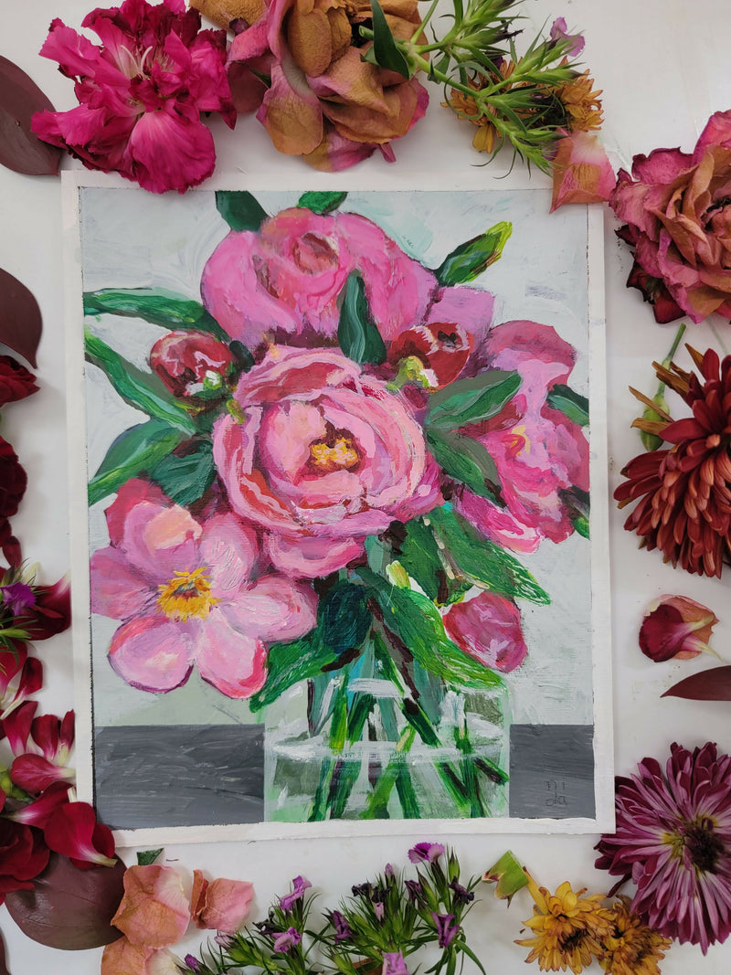 Pink Peonies