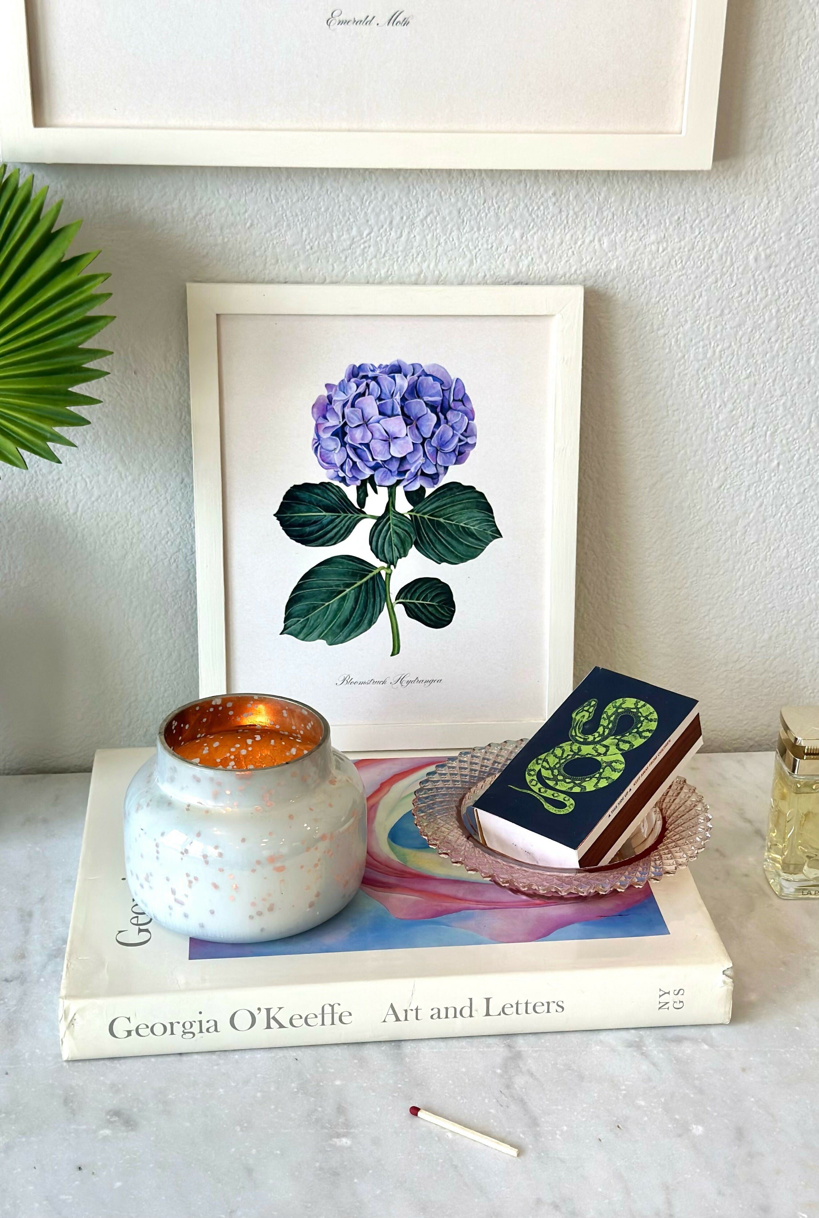 Purple Hydrangea Print