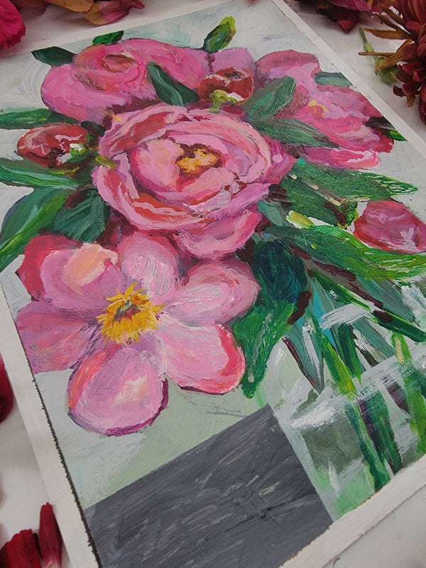 Pink Peonies
