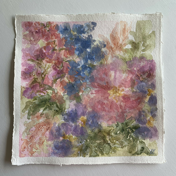 Peonies and Pansies
